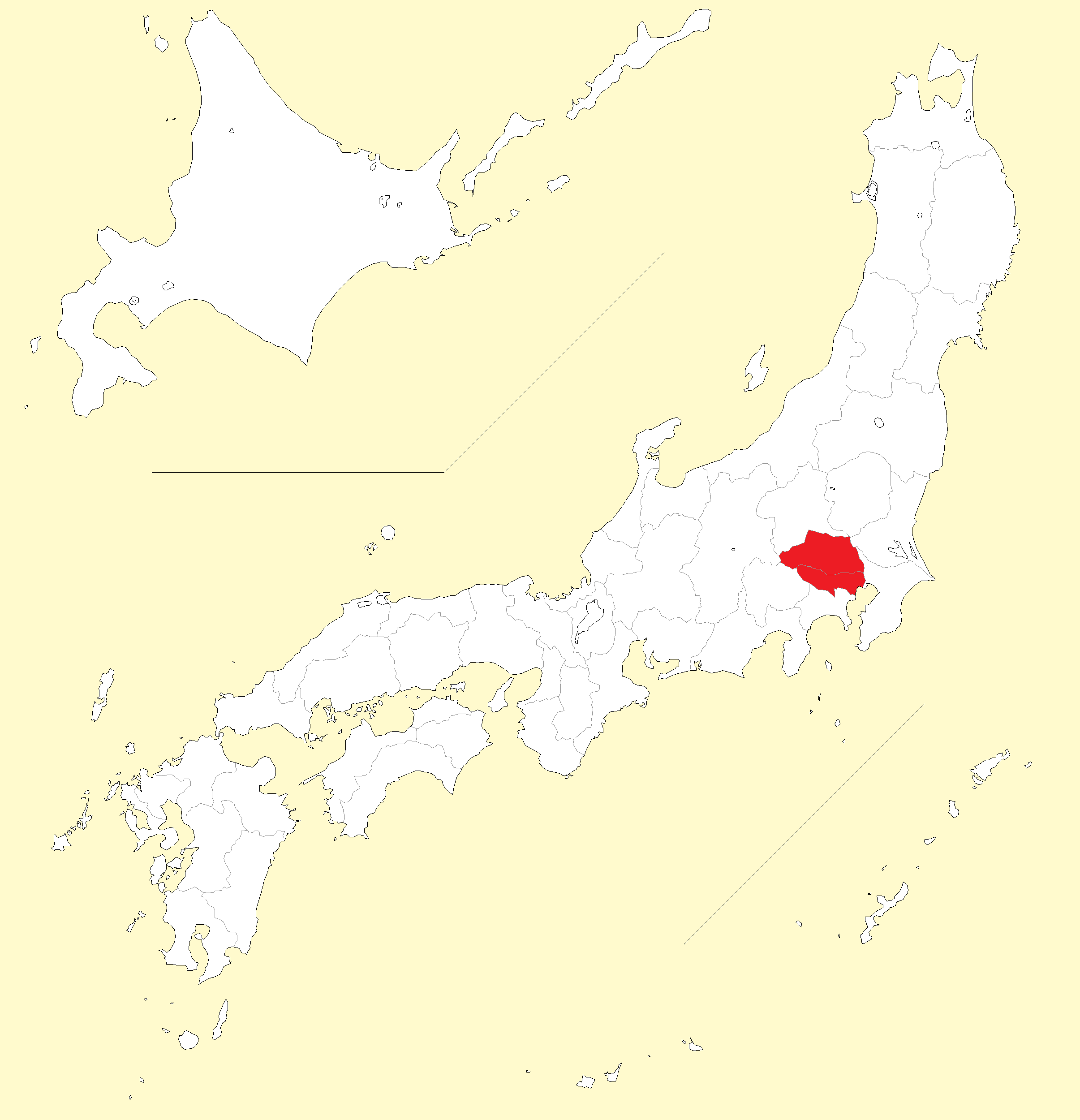 ウラナミシジミ分布